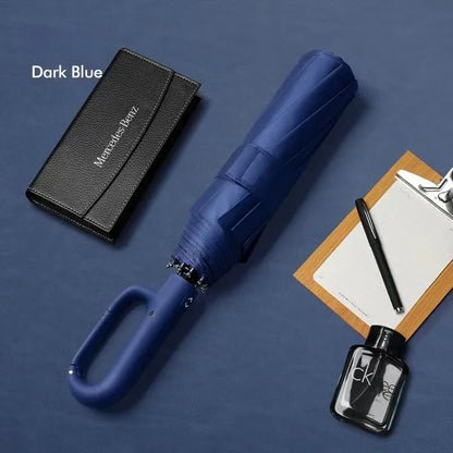 Professional Automatic Ring Buckle Windproof Umbrella